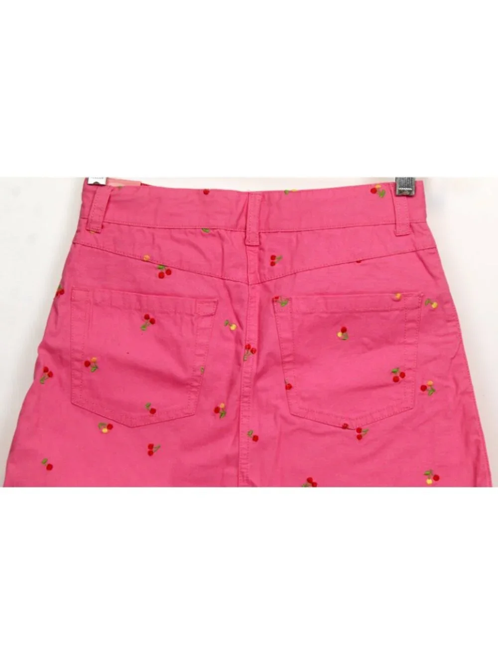 2008 Gymboree Cherry Baby Pink Skorts sz 10 Adjustable Waist Embroidered Pockets